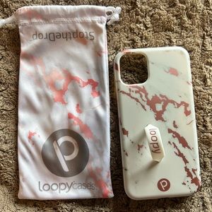 Rose Marble Loopy Case (Righty) for iPhone 11/XR